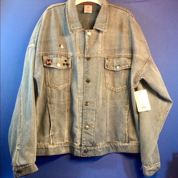 minnie mouse club jean jacket